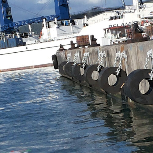 последний случай компании о Черные цилиндрические морские крылышки прочные крылышки для высокого воздействия и малого обслуживания