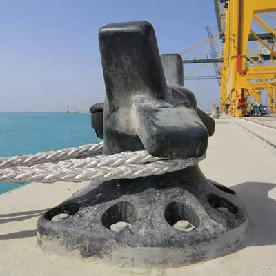 Сверхмощный причаливая пал литого железа 100 тонн для Berthing корабля дока шлюпки