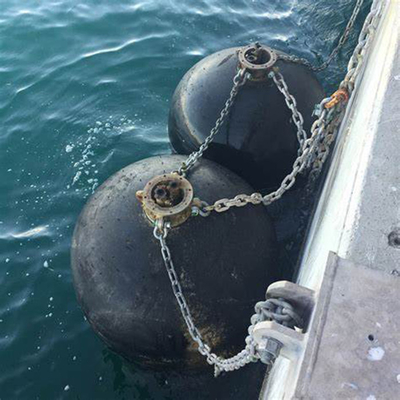 Подводный фендер 50kpa Гидропневматический подводный резиновый фендер Dock Sling Type