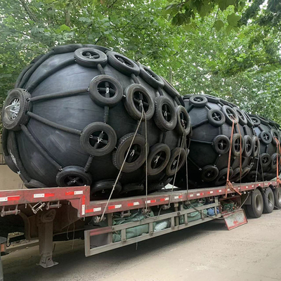 Резиновый пневматический фендер с простой установкой и высокой прочностью