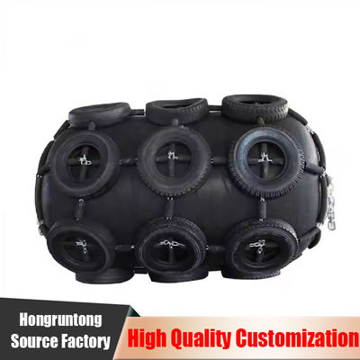 1.5-метровые пневматические морские кранцы, высокая энергоемкость, устойчивость к ультрафиолету, простая установка