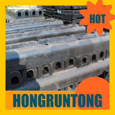 D-образный кранцевый брус. Прочная конструкция. Высокая ударопрочность. Простота установки на судах.