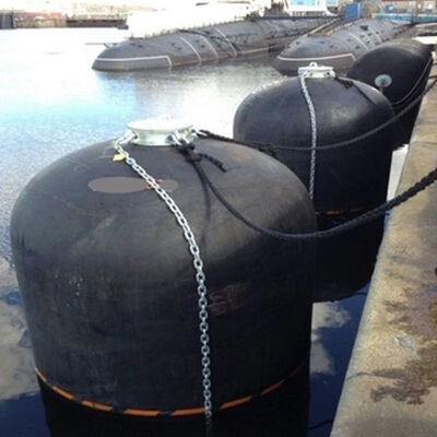 Прочная резиновая конструкция Подводный фендер Отличное рассеивание энергии Устойчивый к погодным условиям
