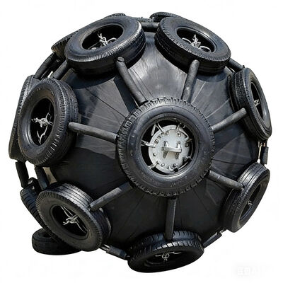 Пневматический фендер Быстрое надувание Дефляция Высокая износостойкость Низкое ежедневное обслуживание