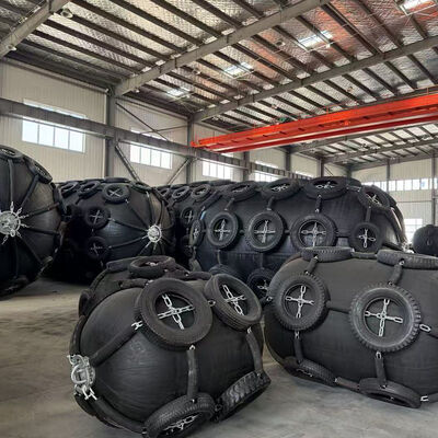 Yokohama Pneumatic Fender with Low Reaction Force Weather Resistant and Corrosion Resistance for Marine Applications