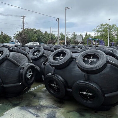 Yokohama Marine Rubber Fender с отличной устойчивостью к коррозии и многоразовым использованием для защиты судов